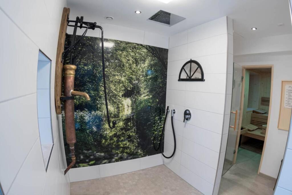 Zum Heuerling Ferienwohung Im Alten Stall Mit Sauna Versmold エクステリア 写真
