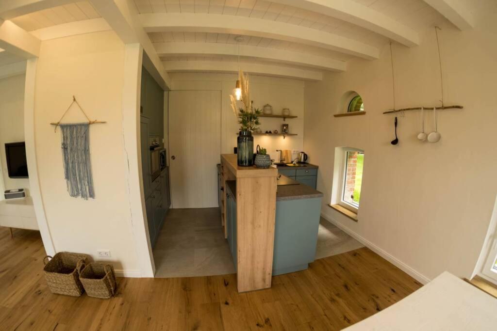 Zum Heuerling Ferienwohung Im Alten Stall Mit Sauna Versmold エクステリア 写真